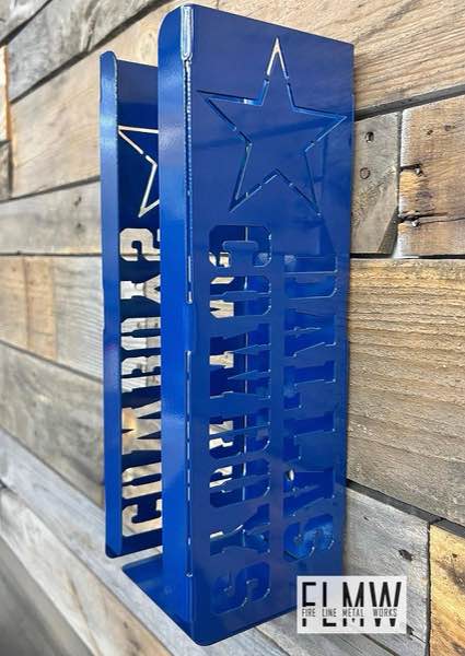 Black plasma cut garage sign with a classic truck